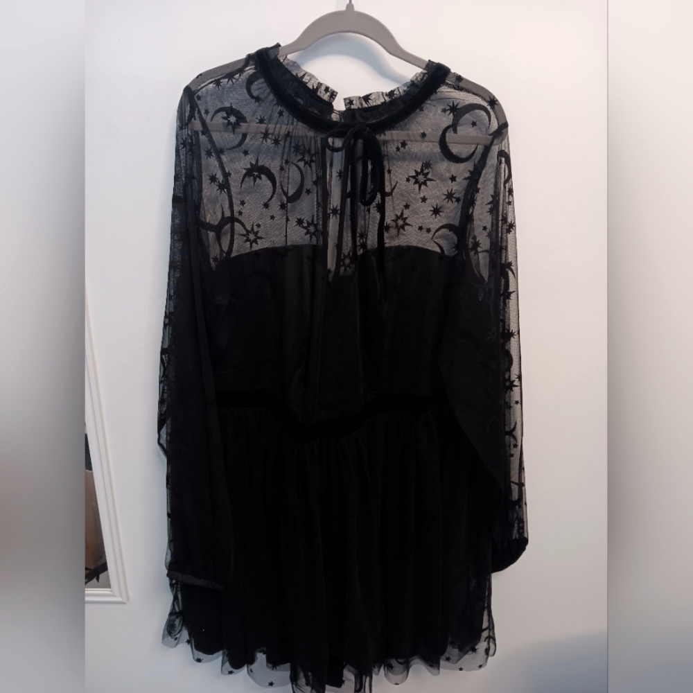 Moon and stars dress
